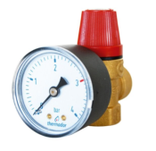 Soupape de sureté + manomètre