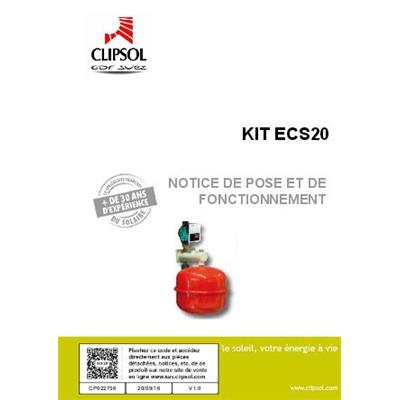 Notice Installateur BLOCSOL ECS 20