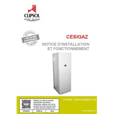 Notice Installateur BLOCSOL CESI GAZ