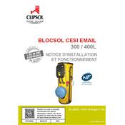 Notice Installateur BLOCSOL CESI EMAIL