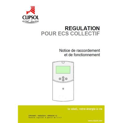 Notice Installateur Régulation ECS COLLECTIF