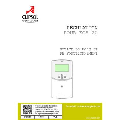 Notice Installateur Régulation ECS 20