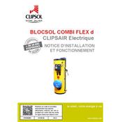 Notice Installateur BLOCSOL FLEX-D CLIPS'AIR Electrique